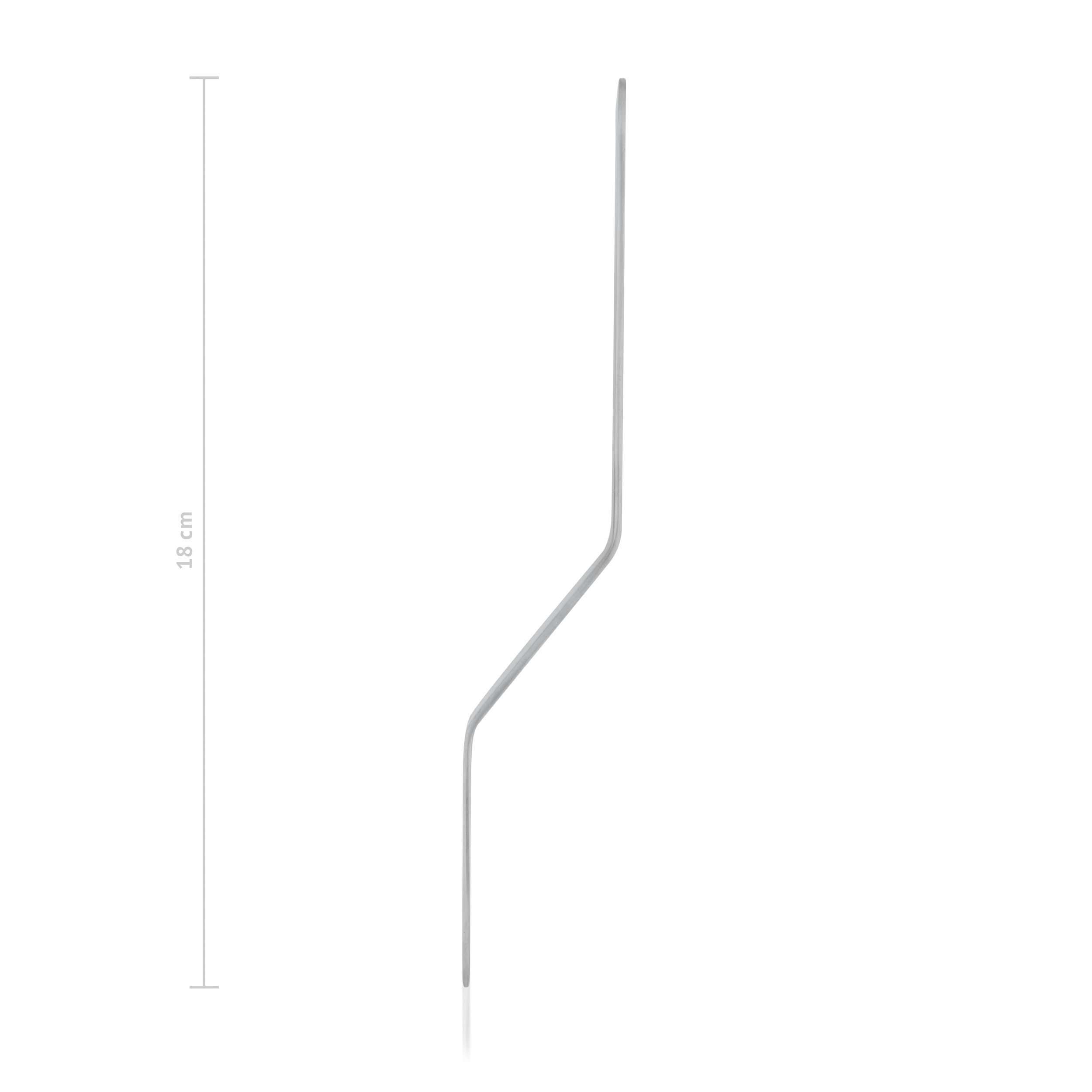 [DK]Plessimeter, sidebillede, inkl. mål